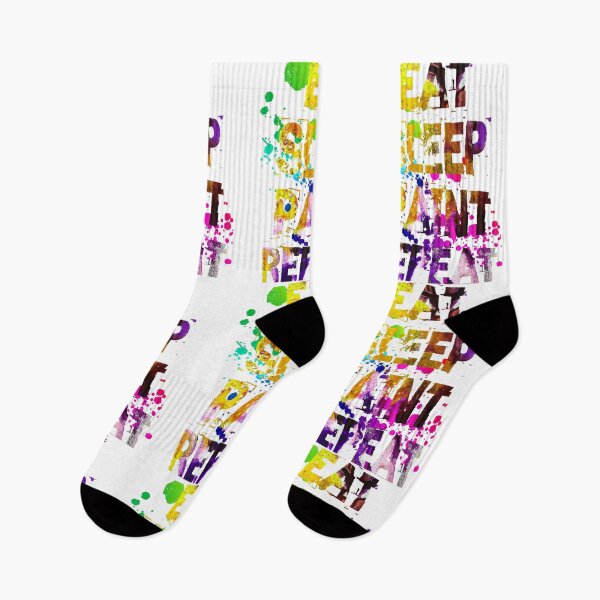 Item preview, Eat. Sleep. Paint. Repeat.  designed and sold by mspdgtt.