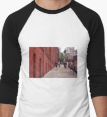 San Francisco Street Scene Men's Baseball ¾ T-Shirt