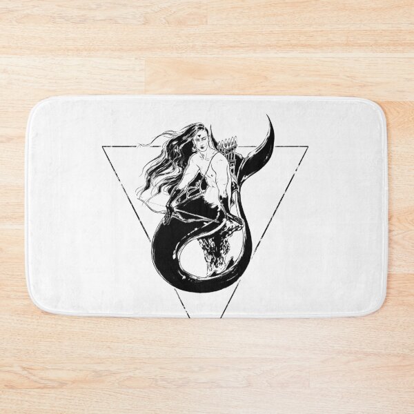 Item preview, Black Mermaid - Sirena Negra designed and sold by Mar del Valle.
