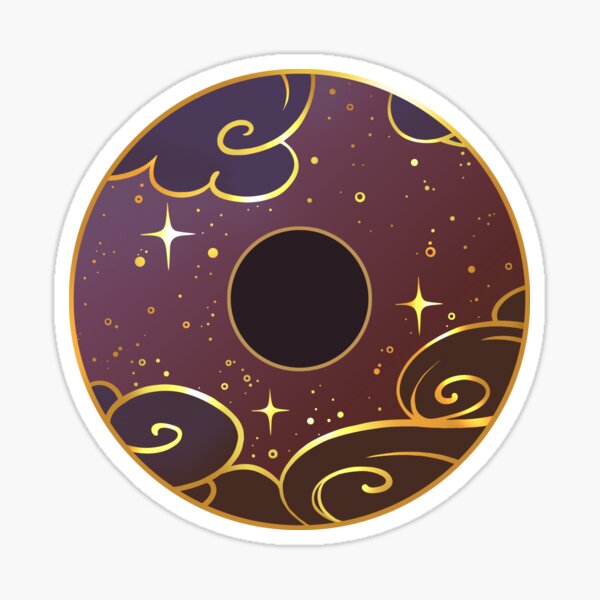Golden Moons : New Moon Sticker