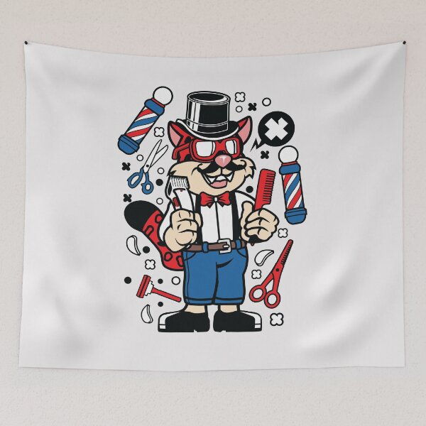 Item preview, Top Cat Barbershop designed and sold by Nickelparis.