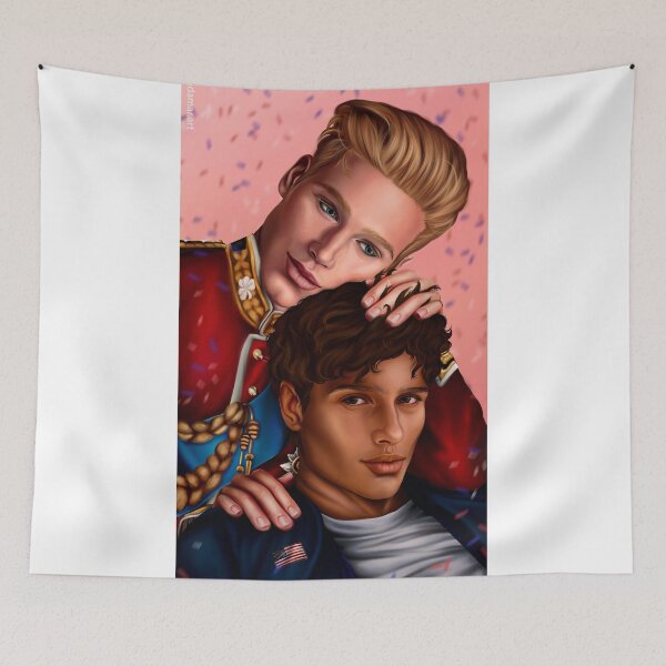 Item preview,  White and Royal Blue designed and sold by adamarart.