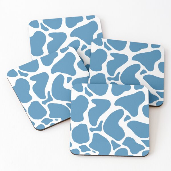 Item preview, Blue cow print  designed and sold by rumbie.