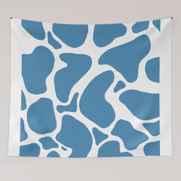 Item preview, Blue cow print  designed and sold by rumbie.