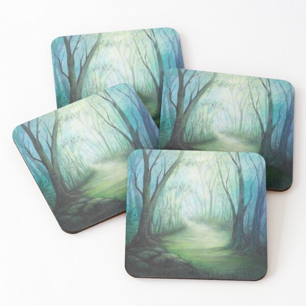 Item preview, Forest Painting  "Out of the Woods" designed and sold by The Magic  Peacock.