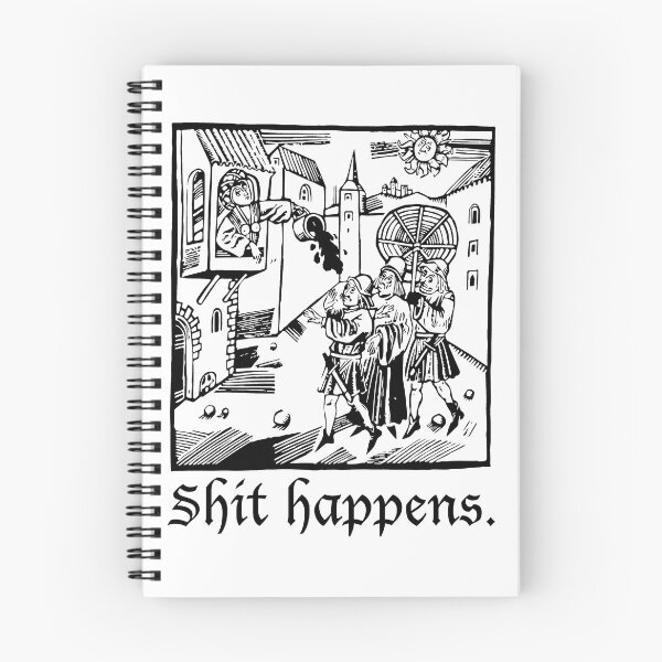 Item preview, Shit happens designed and sold by BennyPlatypus.
