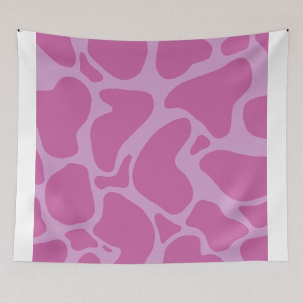 Item preview, Monochrome pink cow print  designed and sold by rumbie.