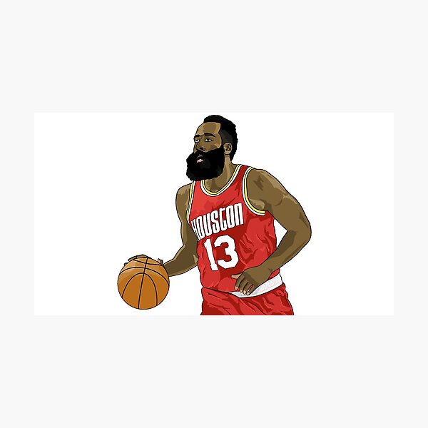 James Harden Classic Jersey Art Print