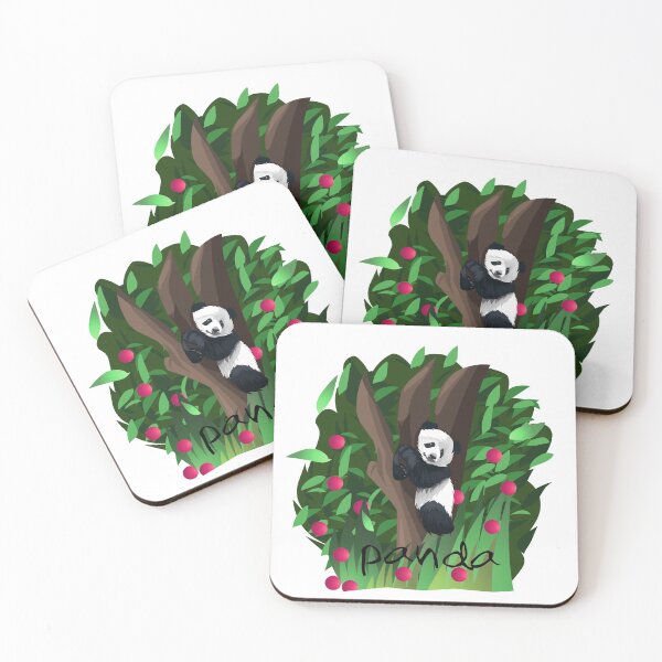 Item preview, lindo panda trepando un árbol designed and sold by FadyaF.