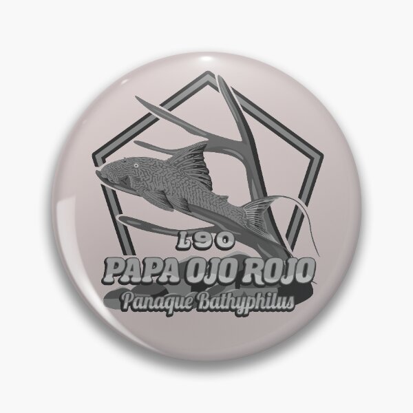 Item preview, L90 Panaque bathyphilus Papa Suckermouth Pleco Aquarium Fish Merch b/w designed and sold by TheAplus.