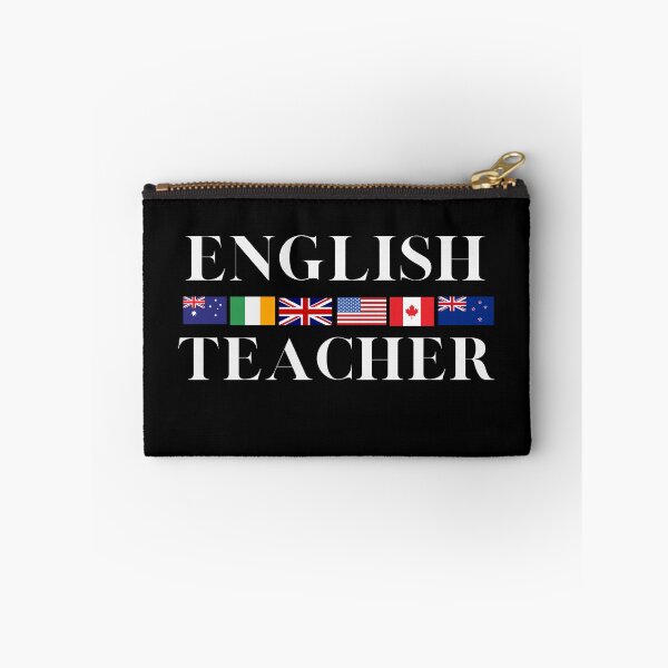 Item preview, English Teacher English Speaking Country Flags Light Writing designed and sold by Time4German.