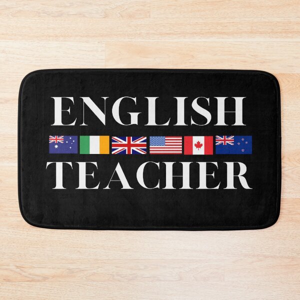 Item preview, English Teacher English Speaking Country Flags Light Writing designed and sold by Time4German.