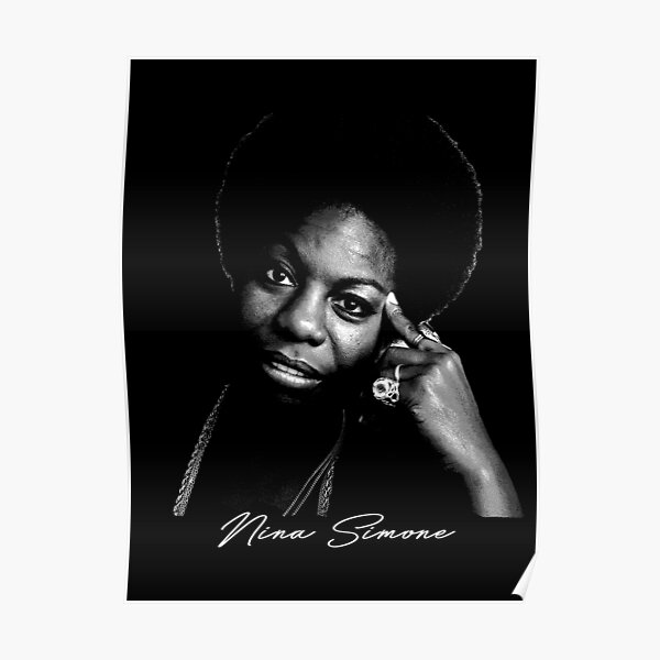 Nina Simone - Rétro Poster