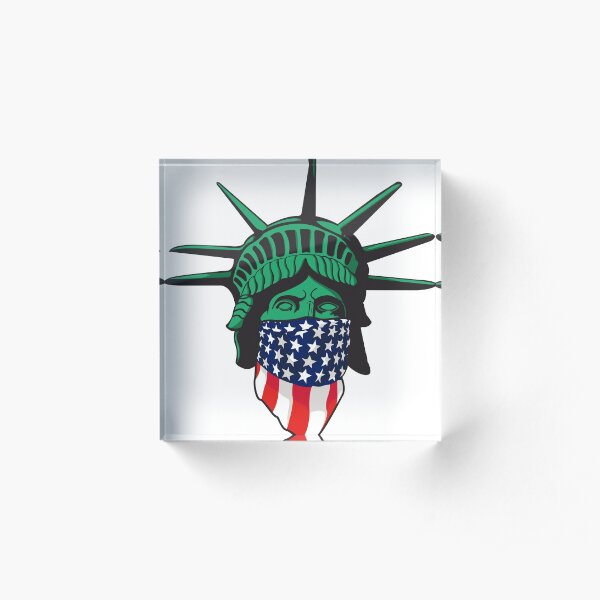 Statue of Liberty USA Acrylic Block