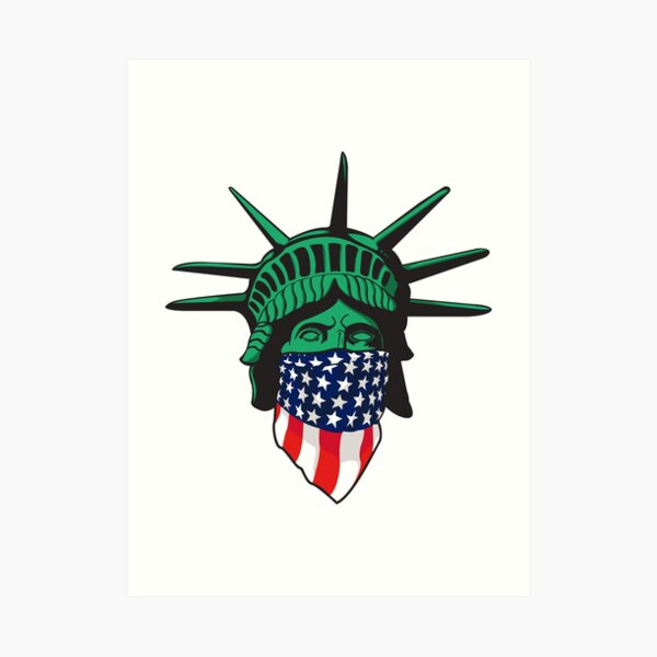 Statue of Liberty USA Art Print
