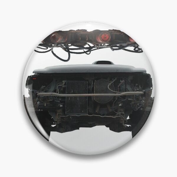 Item preview, Disassembled front end of a car under a digging rig designed and sold by grafo.