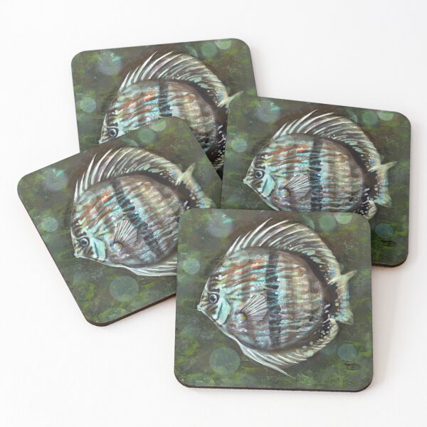 Item preview, Heckel Discus Blue Face Head Nhamunda Cichlid Aquarium Fish Merch designed and sold by TheAplus.