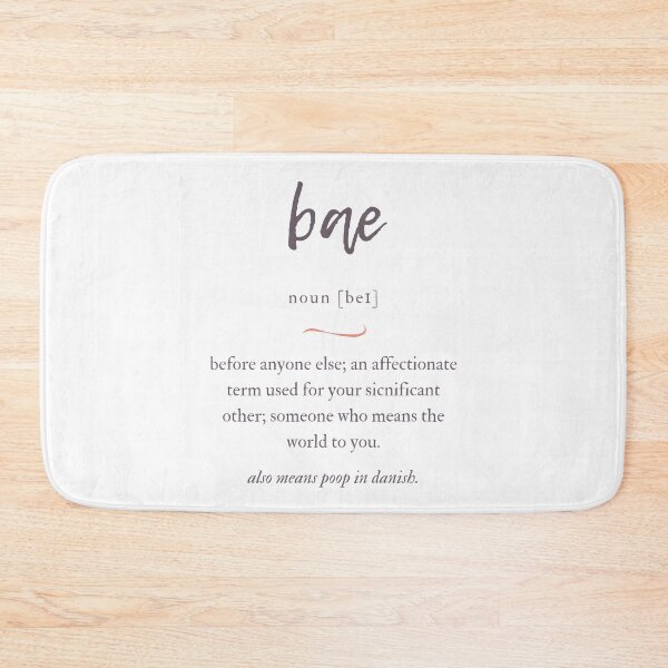 Item preview, Bae (before anyone else) Definition | Dictionary Collection designed and sold by Designschmiede.