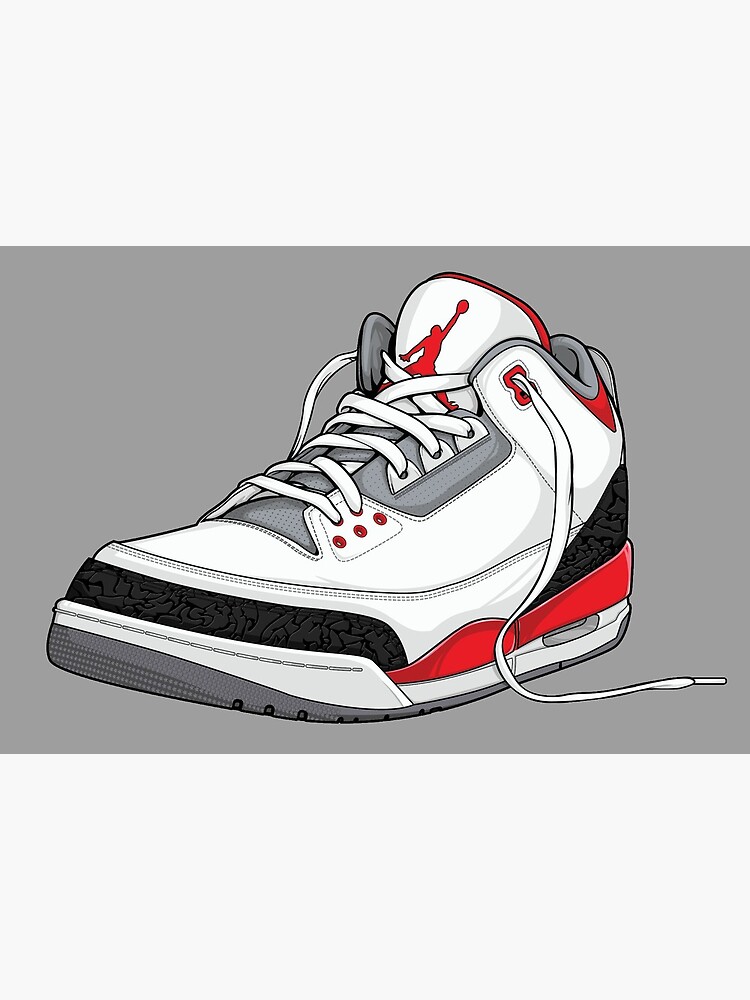 jordan 3 fire red