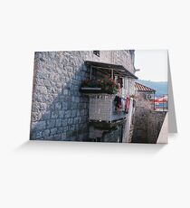 Clothesline Greeting Card