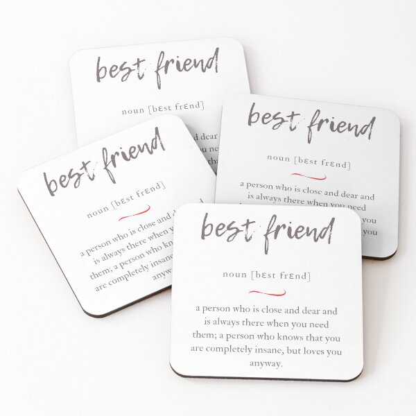 Item preview, Best Friend Definition | Dictionary Collection designed and sold by Designschmiede.