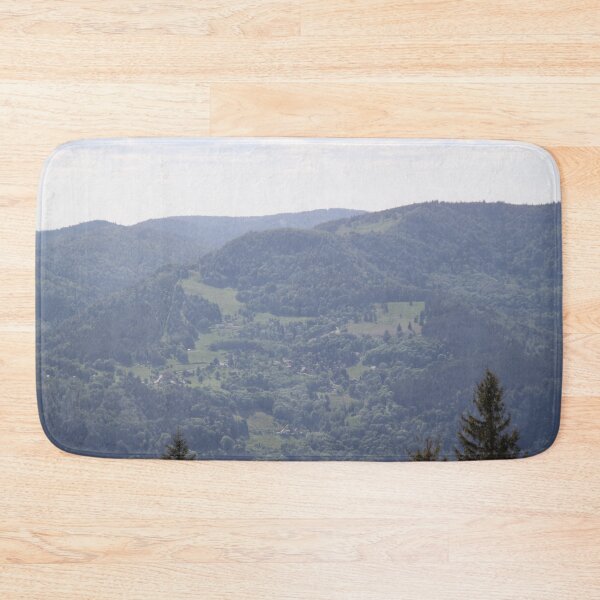 Item preview, Panoramic view of the valley from a medieval castle	 designed and sold by EstelleRossetti.