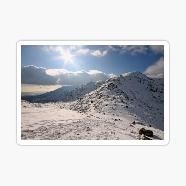 Walking in a Winter Wonderland Sticker