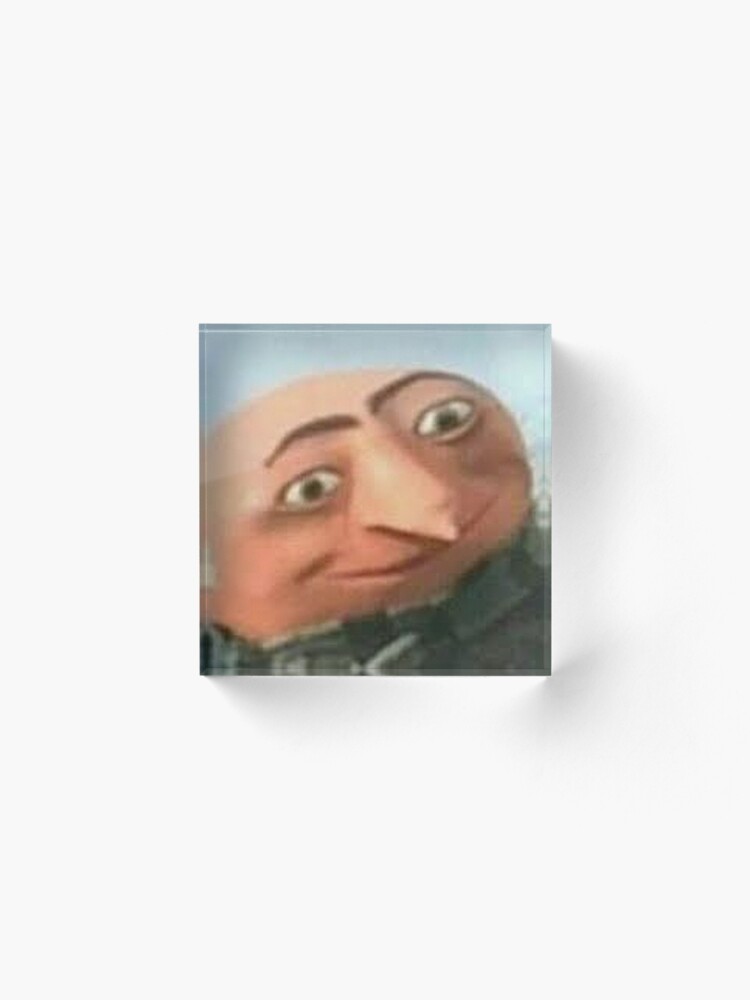 Gru Meme Face Greeting Card for Sale by itsjustpeachy