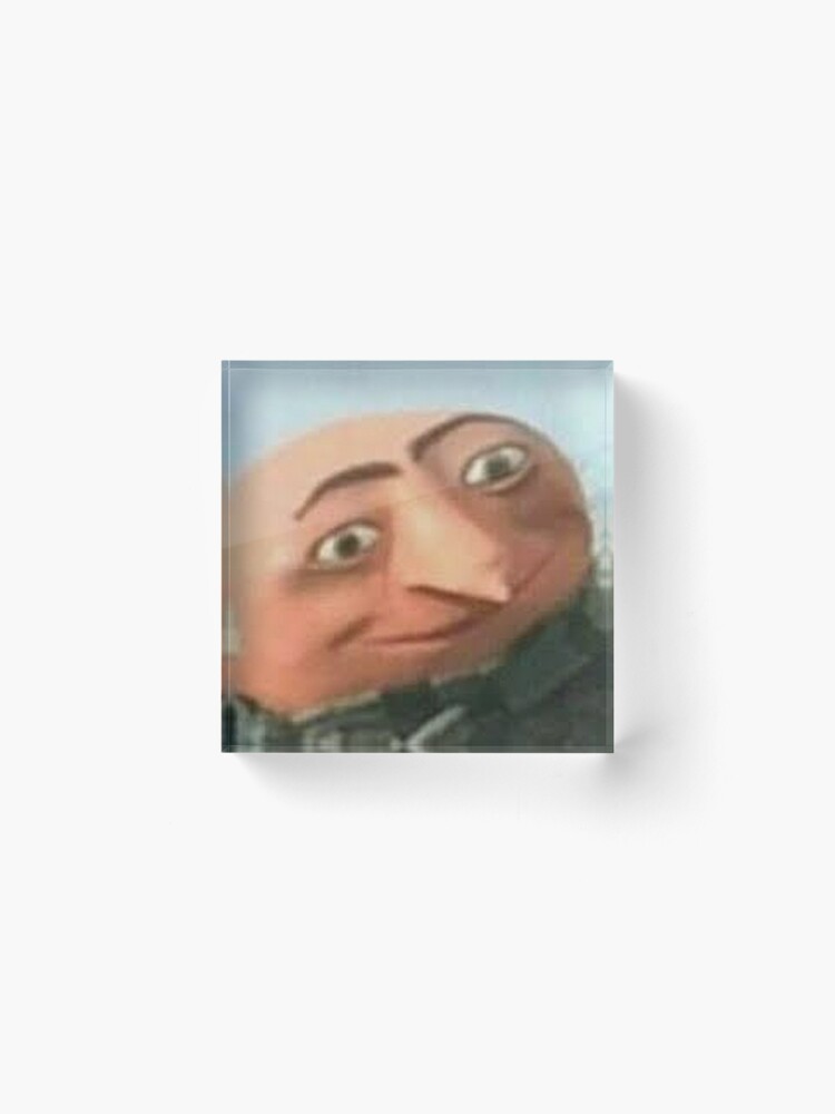 Gru Meme Face Art Print for Sale by itsjustpeachy