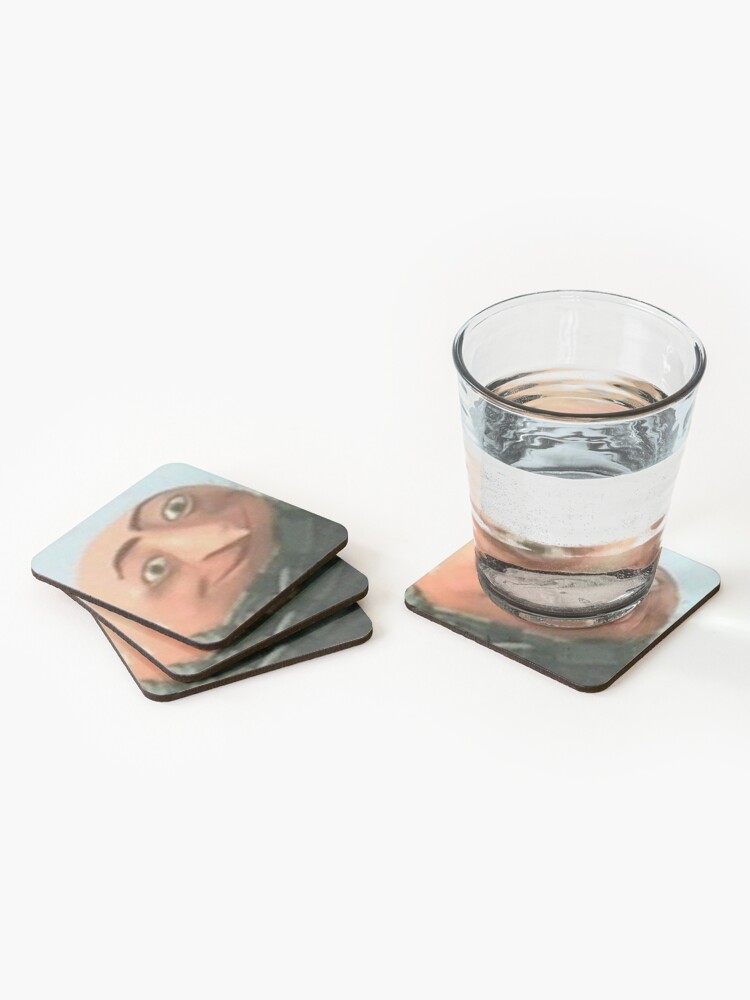 Gru Meme Face | Coasters (Set of 4)