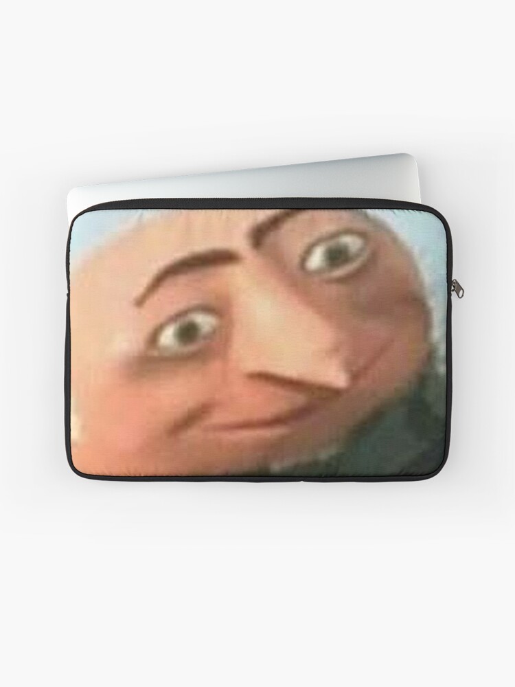 Gru Meme Face Laptop Sleeve for Sale by itsjustpeachy