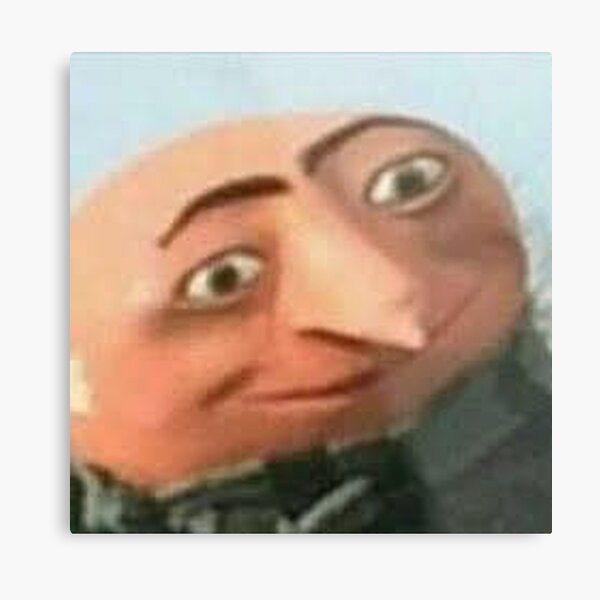 Gru Meme Face | Poster