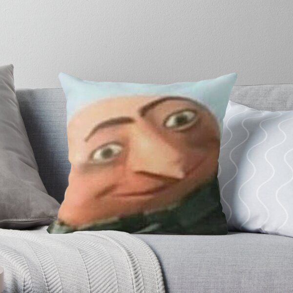 Cursed Image: Gru - Meme - Pillow