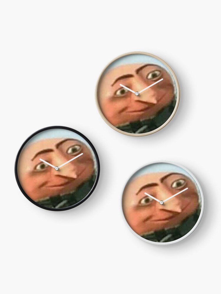 Gru Meme Face Poster for Sale by itsjustpeachy