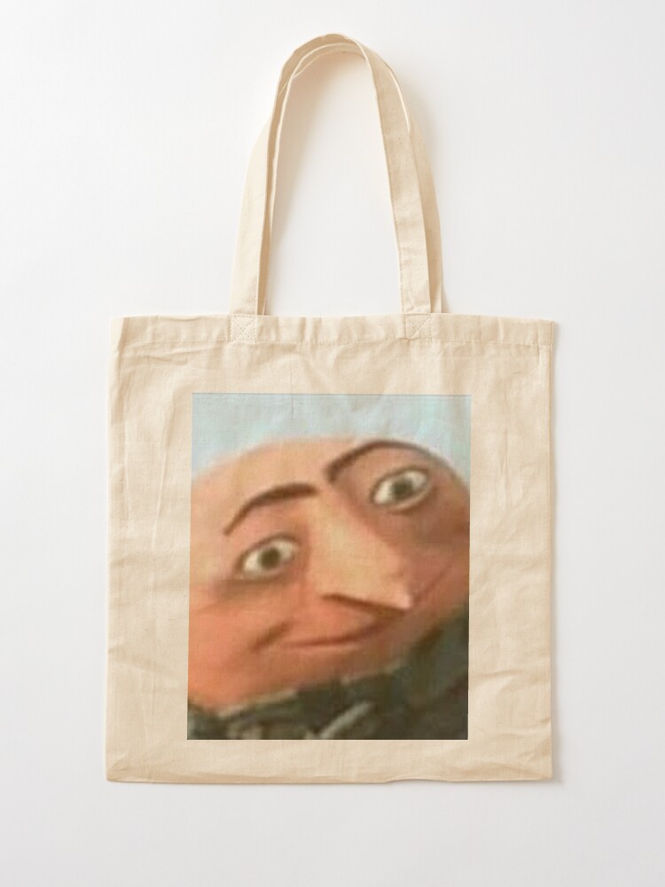 Gru Meme Face Drawstring Bag for Sale by itsjustpeachy