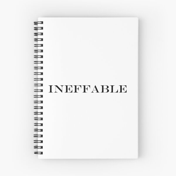 Item preview, INEFFABLE designed and sold by MMTYPE.