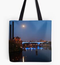 by the light of the silvery moon Tote Bag