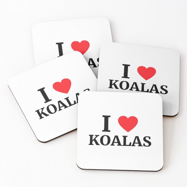 Item preview, I Love Koalas Heart  designed and sold by Vanover Designs.