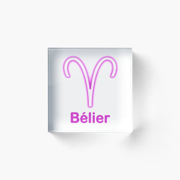 Belier Acrylic Block