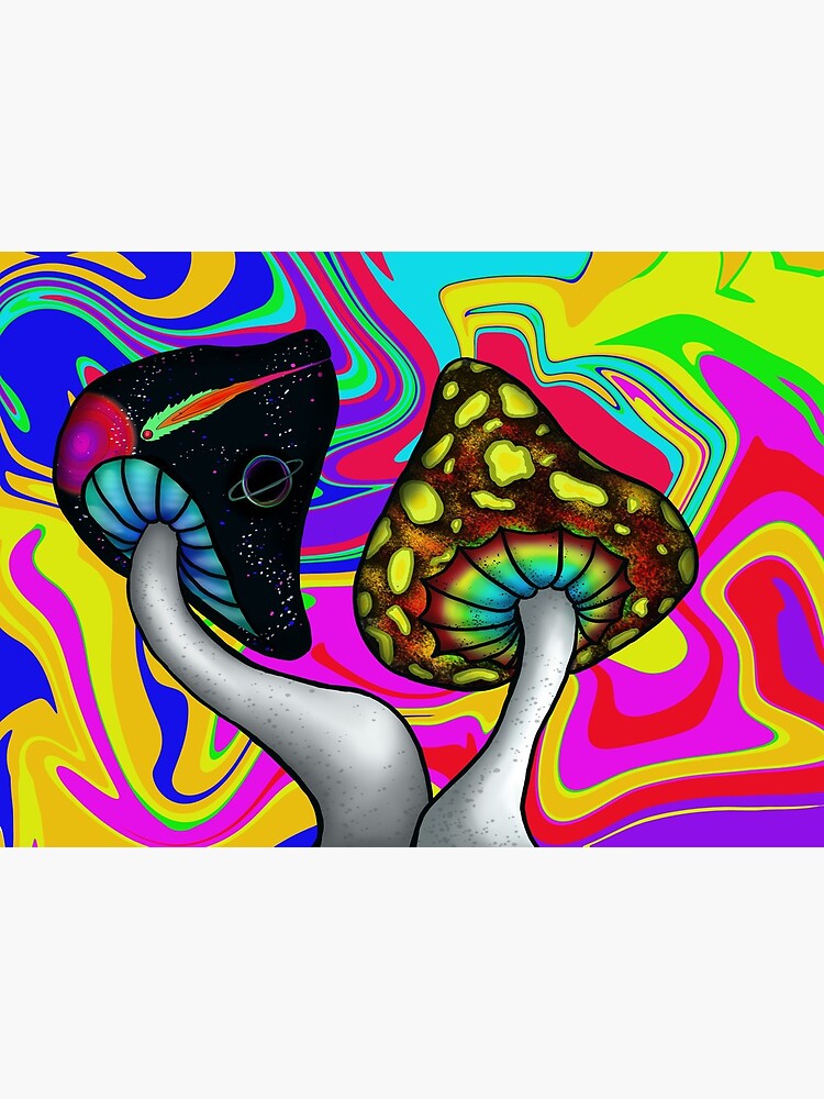 Psychedelic Mushrooms | Art Board Print