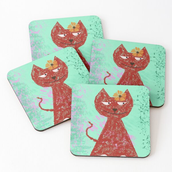 Item preview, The red cat designed and sold by Pioooh.