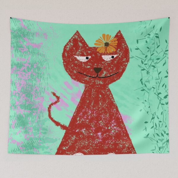 Item preview, The red cat designed and sold by Pioooh.