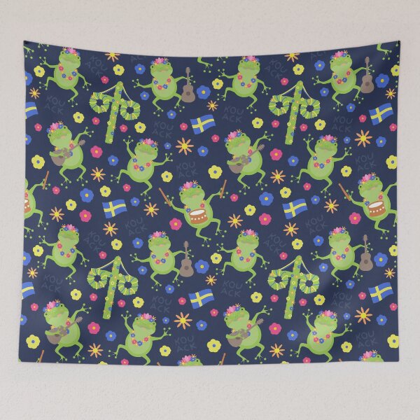 Item preview, Midsummer Festival Frogs Dance designed and sold by Printables Passions.