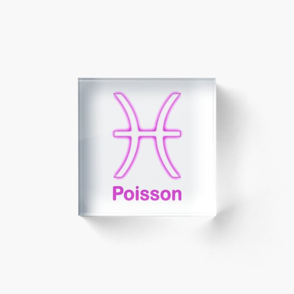 Poisson Acrylic Block