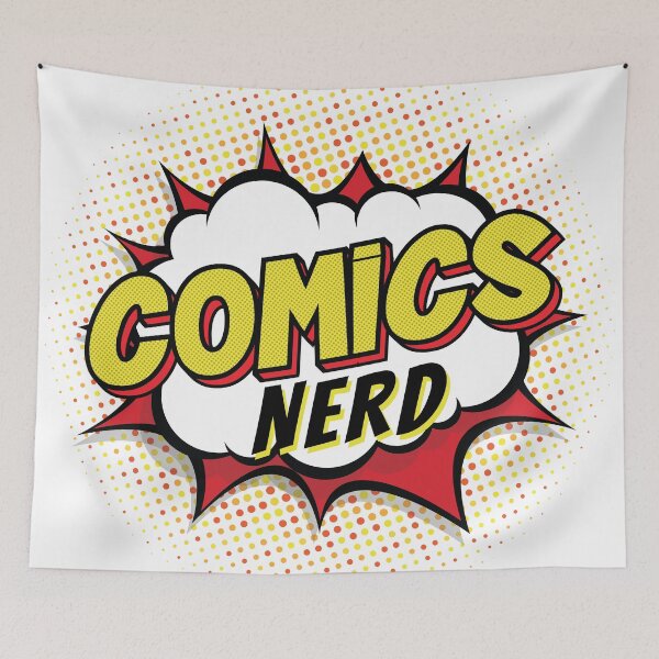 Item preview, Comics Nerd designed and sold by Blaacklight.