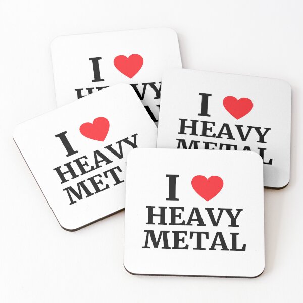 Item preview, I Heart Heavy Metal Heart  designed and sold by Vanover Designs.