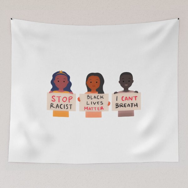 Item preview, stop racist-Black Lives Matter-i can’t breath designed and sold by samer11.