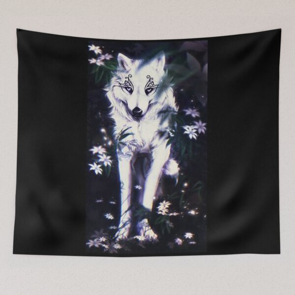 Item preview,  turned into a white wolf. designed and sold by Kyumi12.