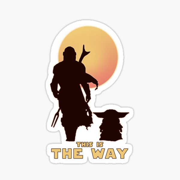 This is The Way  Sticker