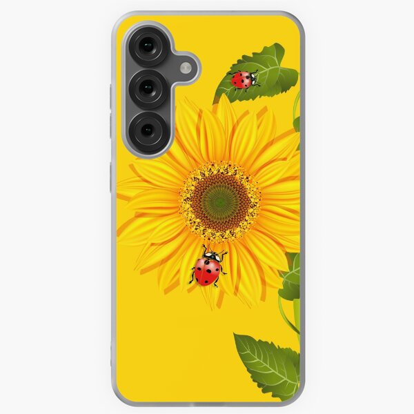 Vista previa del artículo con la obra «Mariquitas de girasol», diseñado y vendido por CroDesign.